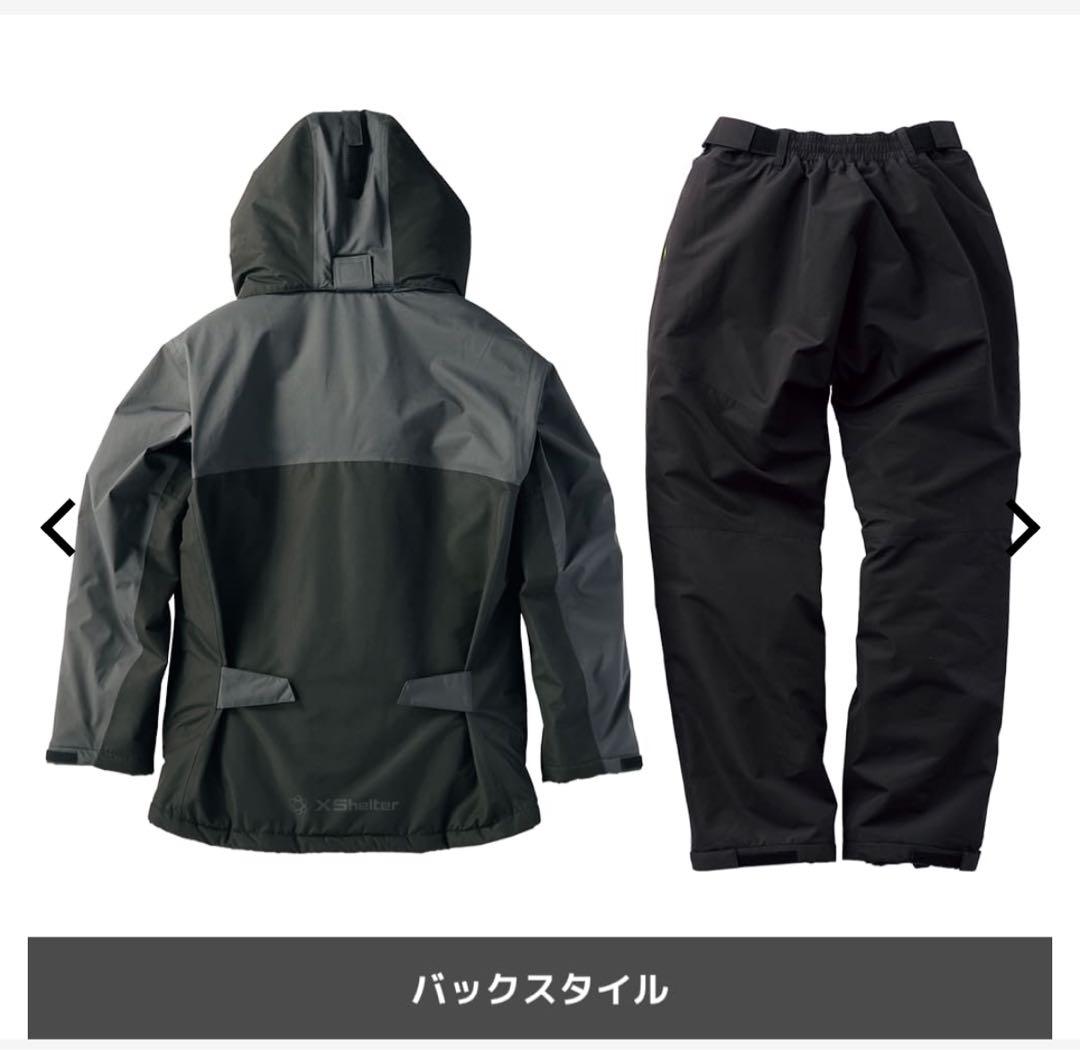 【新品未使用】Xshelter 断熱 イージスプレミアム防水防寒スーツ LL