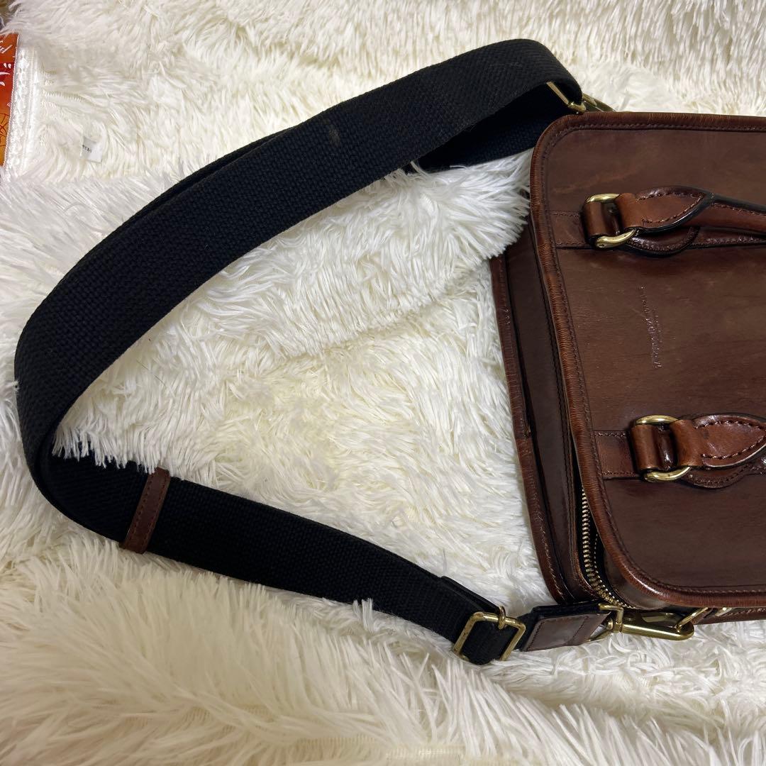 【美品】THE WARMTHCRAFTS ホースハイド　2way バッグ