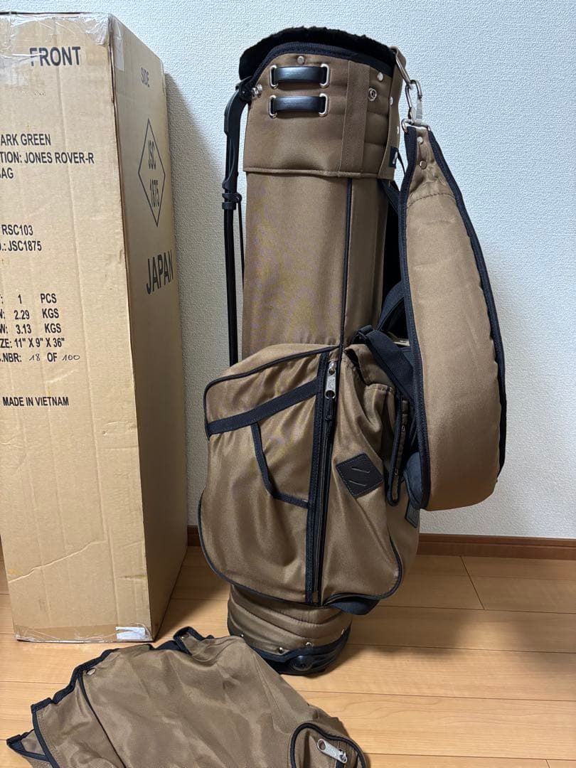 JONES ジョーンズ ゴルフスタンドバッグ キャディバッグ 希少カラー