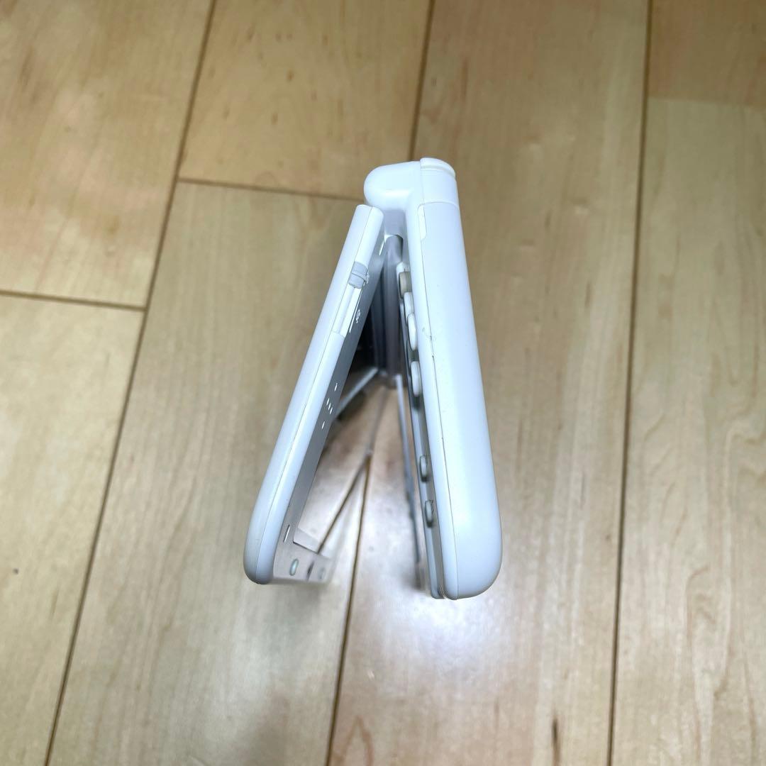 【画面ヤケあり】Newニンテンドー3DSLL パールホワイト