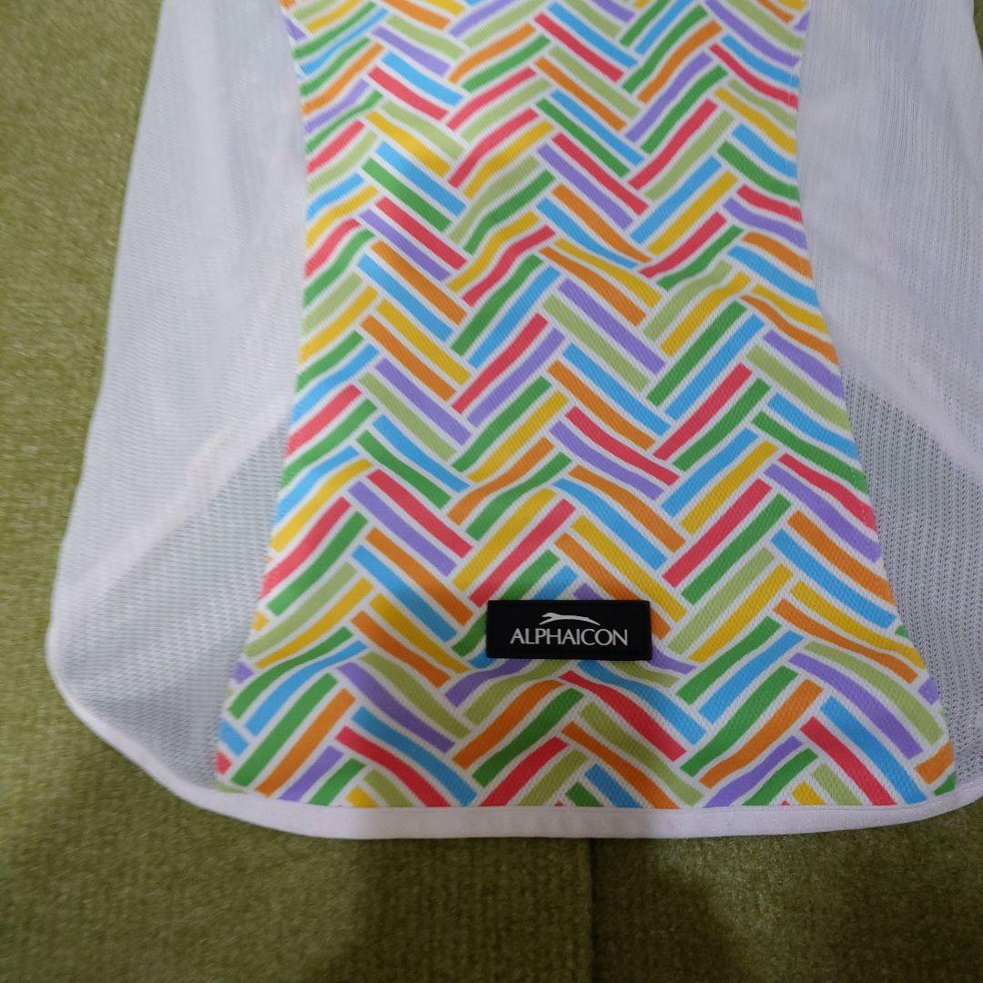 ALPHAICON 幾何学模様 メッシュ犬服 1XL サマークーリングタンク