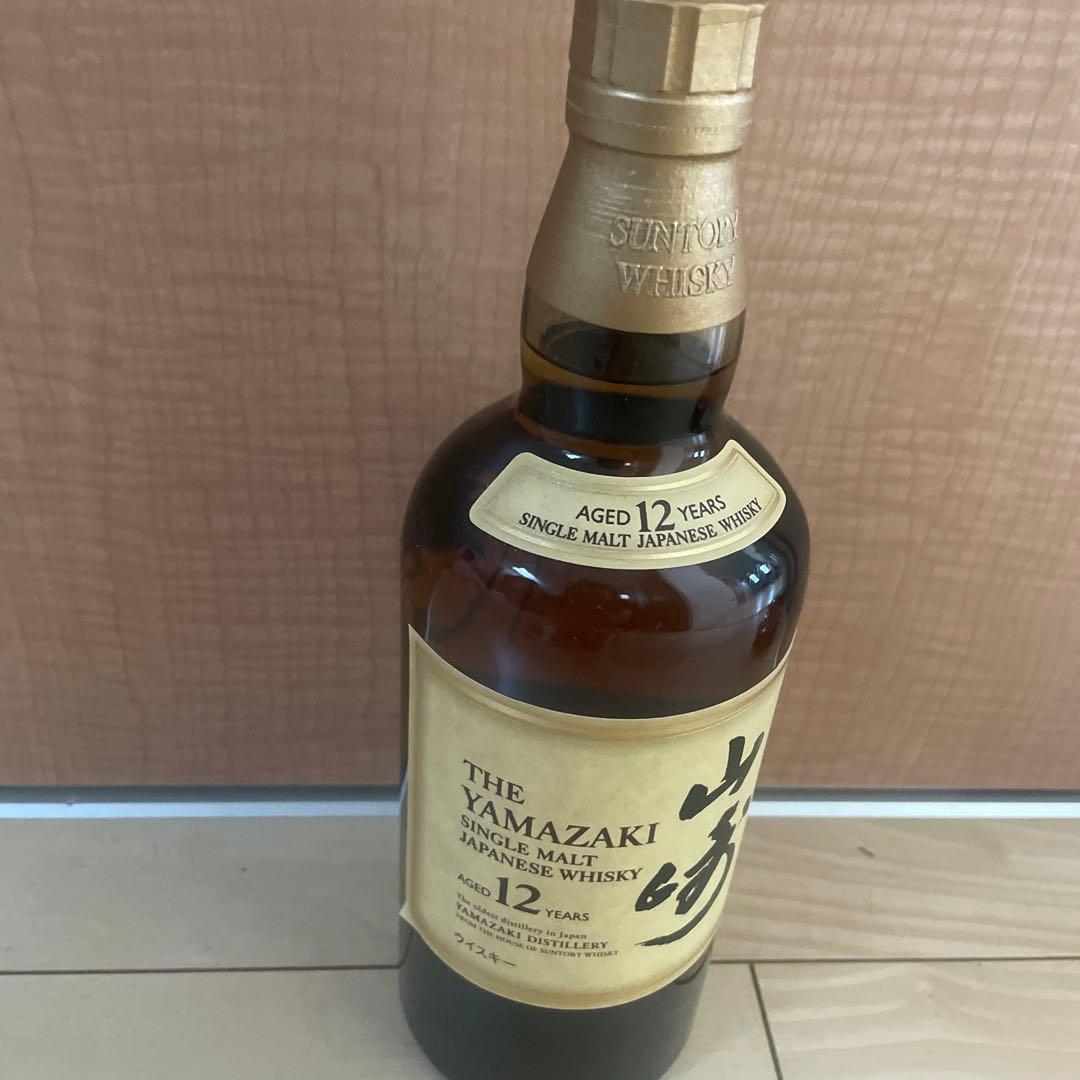 Yamazaki シングルモルトウイスキー 山崎12年 (正規品・箱なし)