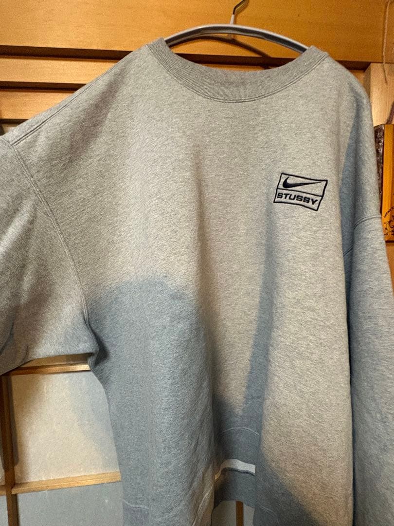 Nike Stussy コラボ トレーナー XL グレー