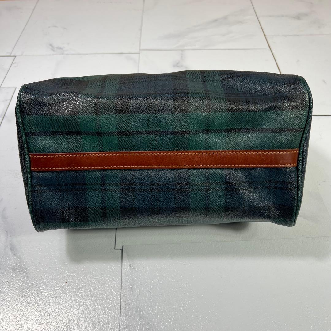 ポロ ラルフローレン ミニ ボストンバッグ ブラックウォッチ ハンドバッグ