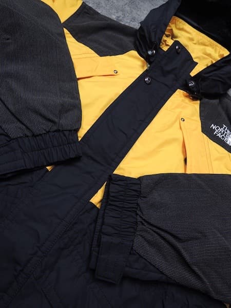 ノースフェイス スキージャケット●TNF-711/メンズM/黄色/オールド90s