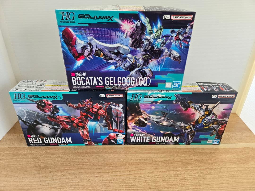 HG ジークアクス プラモデル 7個