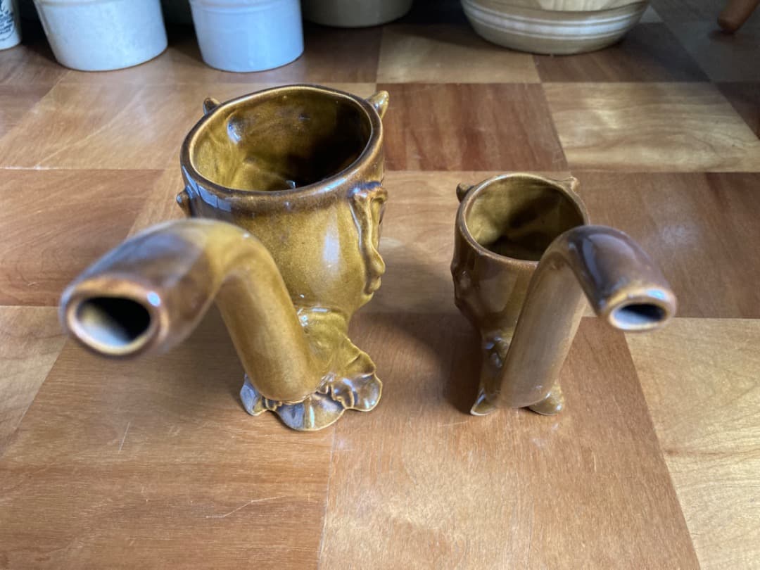 ビンテージ デビル パイプ 置物 オブジェ ロシア NEIGHBORHOOD