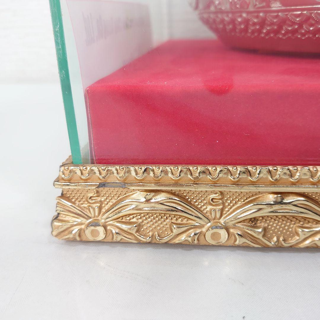 ケ*ン様 銀杯 銀細工 銀製ボウル 直径約21cm ラオス 1997年 ガラスケ