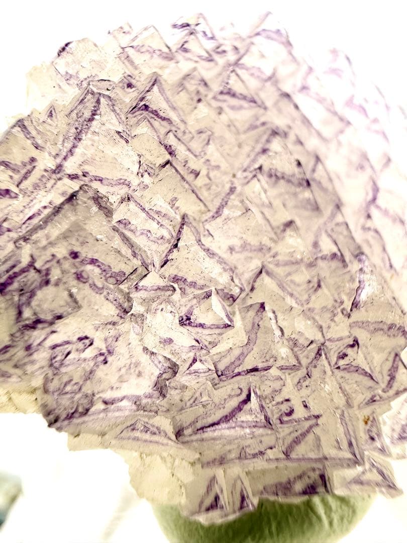 三角　フローライト　雲南省産　原石　鉱物標本　天然石