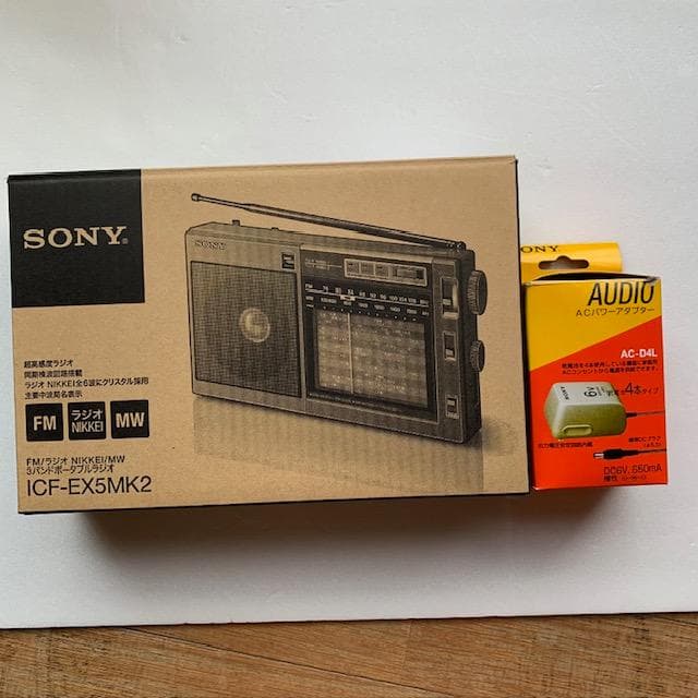 SONYラジオ、ICFーEX5MK2