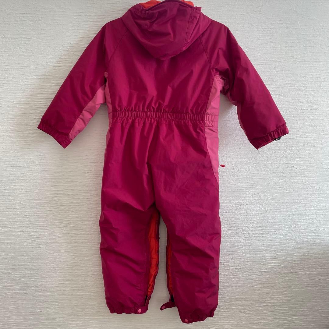 モンベル　スキーウェア120 ピンク