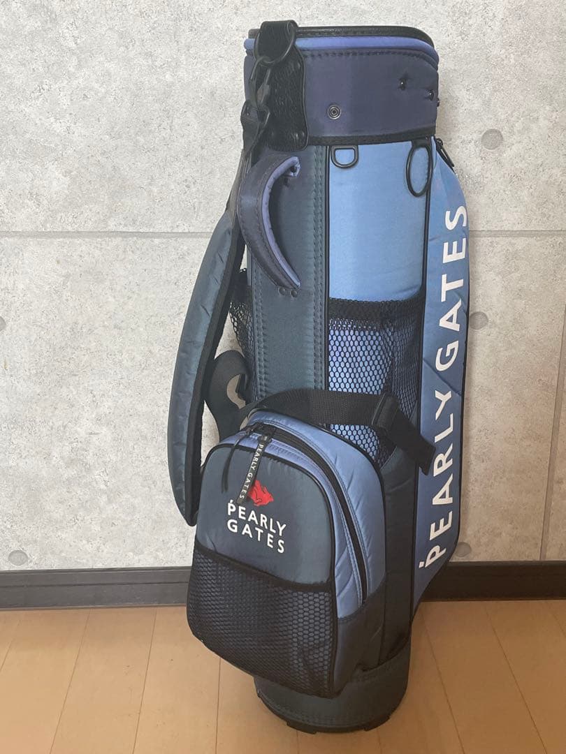 PEARLY GATES ブルー キャディバッグ
