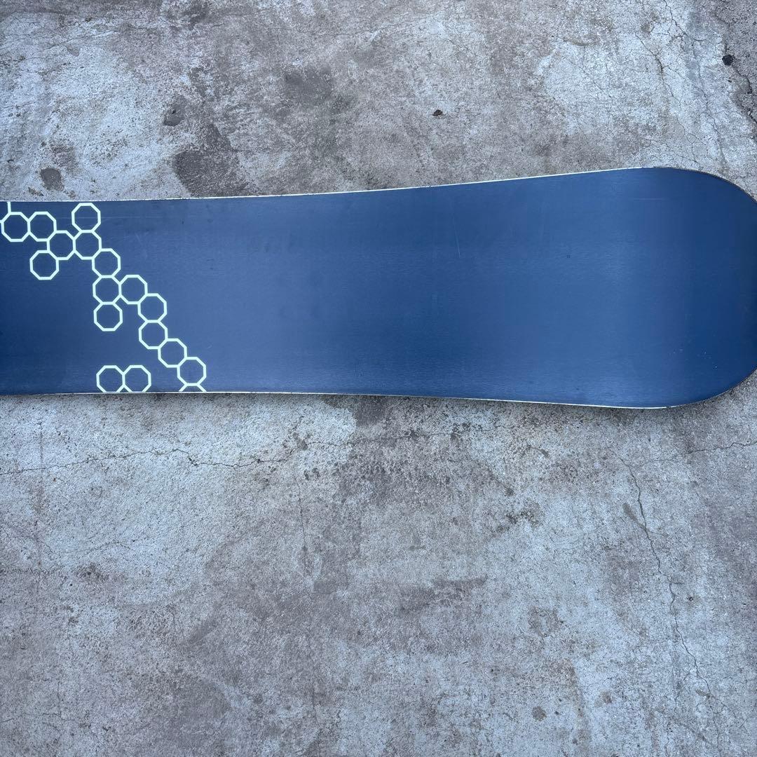 JNAKEDスノーボード 約154cm 黒/赤 バインディング付き