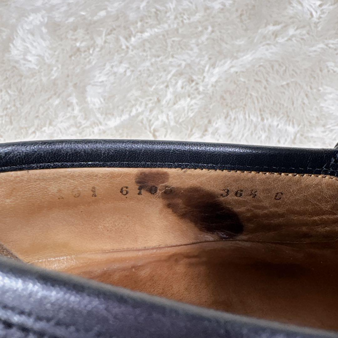 GUCCI グッチ ホースビット ローファー レザー ブラック 36.5 C