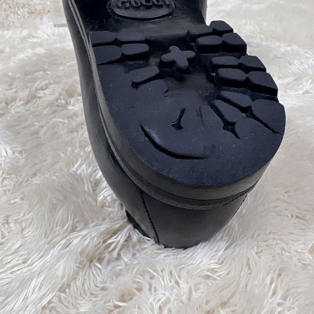 GUCCI グッチ ホースビット ローファー レザー ブラック 36.5 C