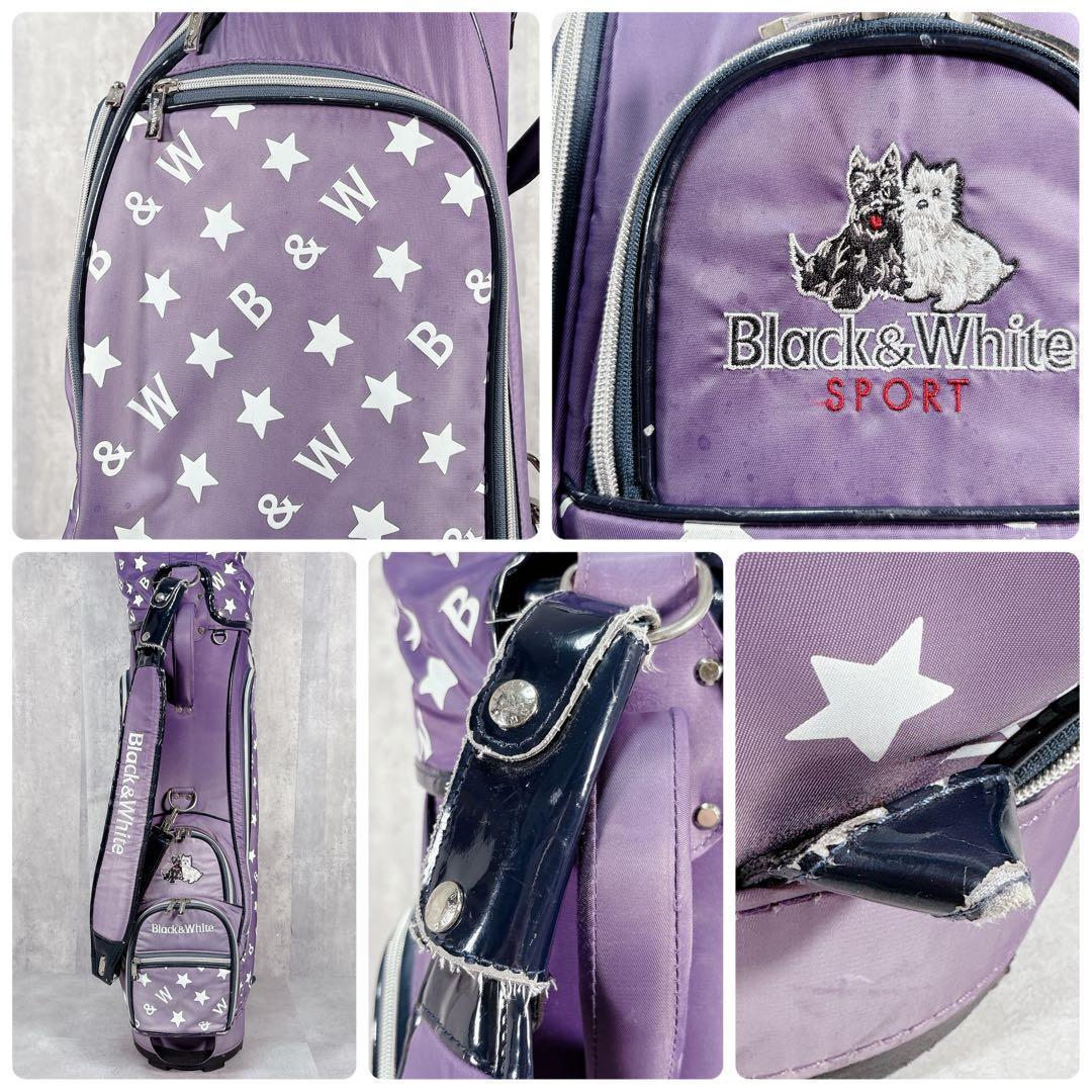 T155 ミズノ ゴルフクラブ レディース セット 9点 ゼファー 星 パープル