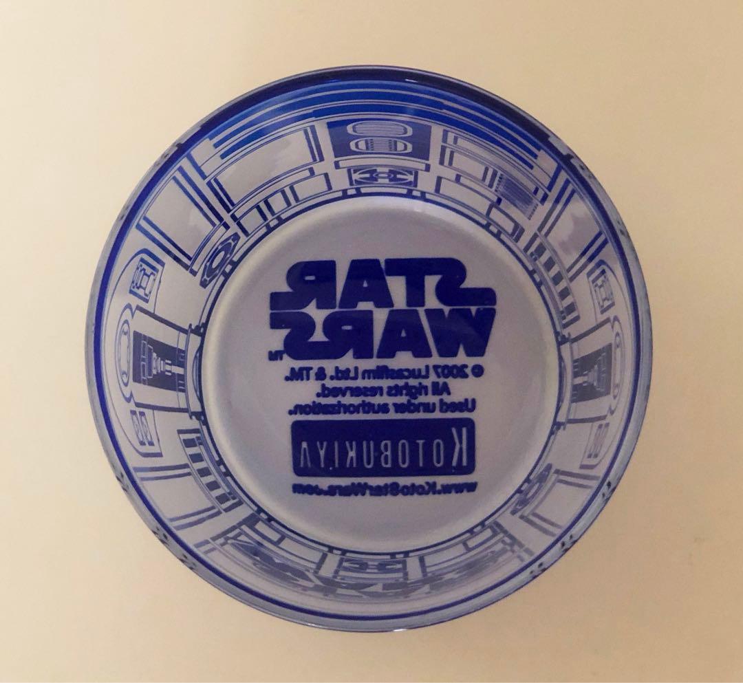 レア　STAR WARS 切子グラス　R2-D2 & C-3PO スターウォーズ