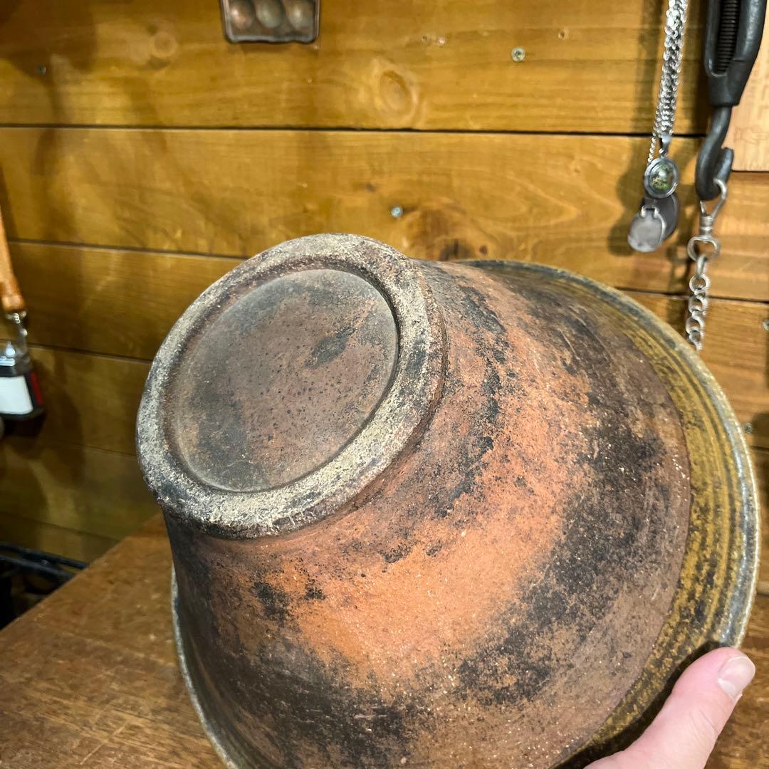 アンティークすり鉢片口