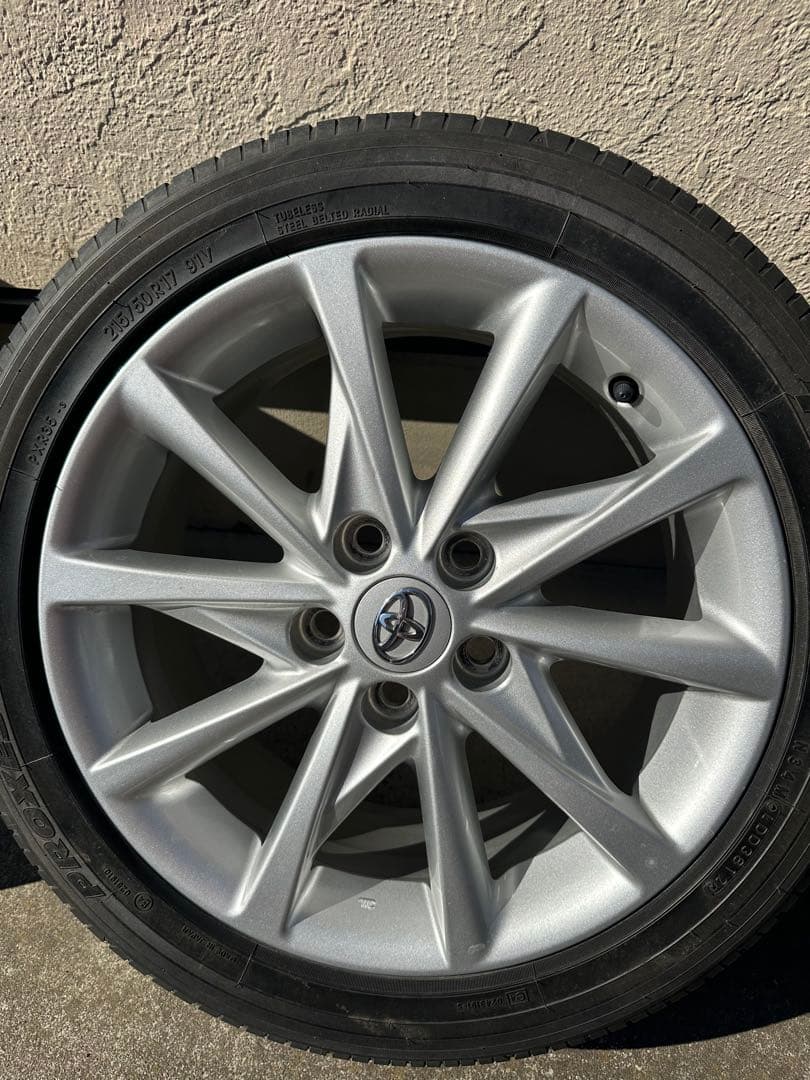 オアフ プリウスα 純正 アルミホイール 17インチ