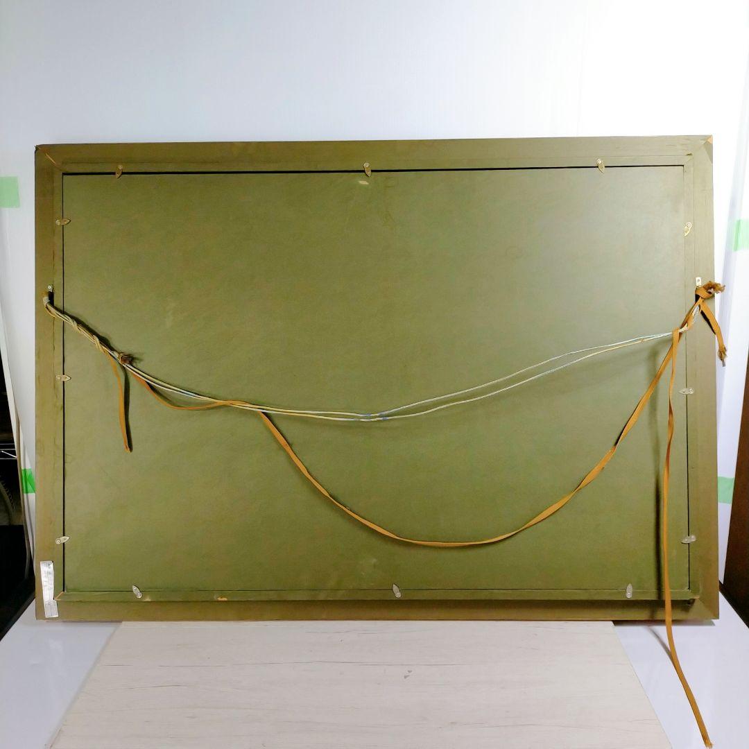 アルフレッド・カンデラ　油絵　スペイン画家　額装　インテリア