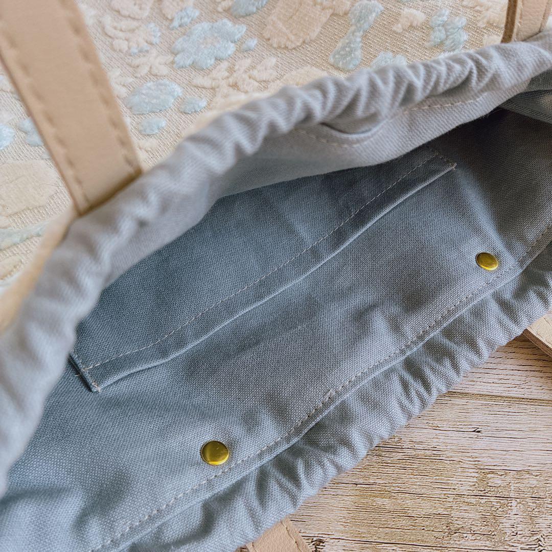 006 ジョリーフルール もふもふノスタルジア 巾着トートバッグ＆ポーチ