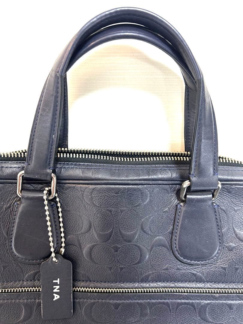 美品 Coach ビジネスバッグ 黒