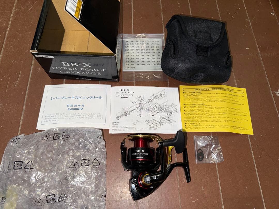 17BB-X ハイパーフォース　 C4000DXG S SUTブレーキ左ハンドル