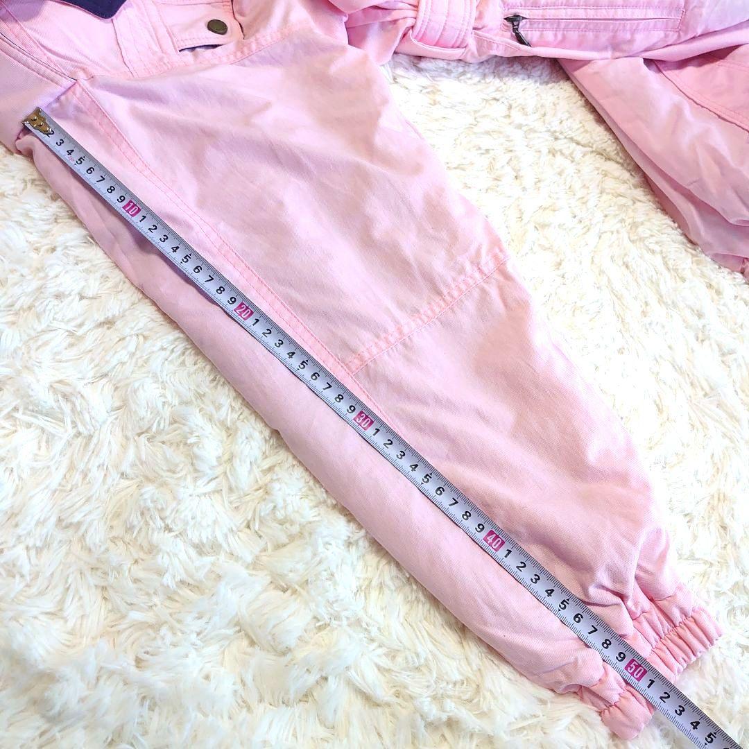 エレッセ スキー スノーボードウェア つなぎ ライトピンク L