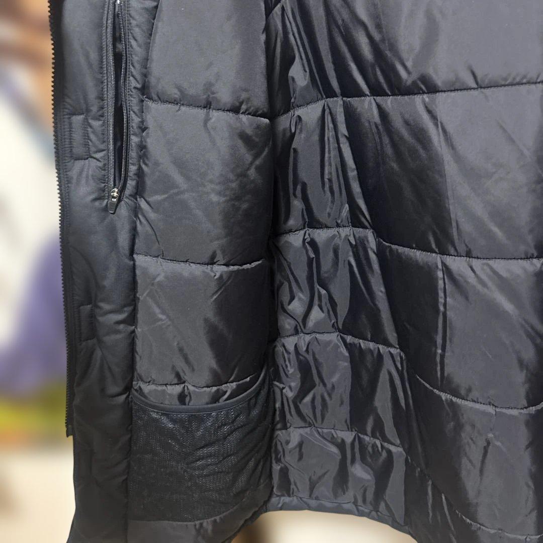 ACUORE ブラック ベンチコート Lサイズ　アクオレ