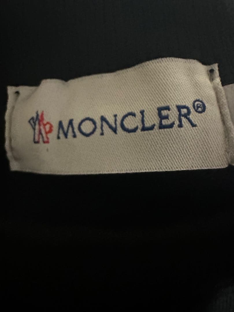 MONCLER ブラック スウェット トレーナー