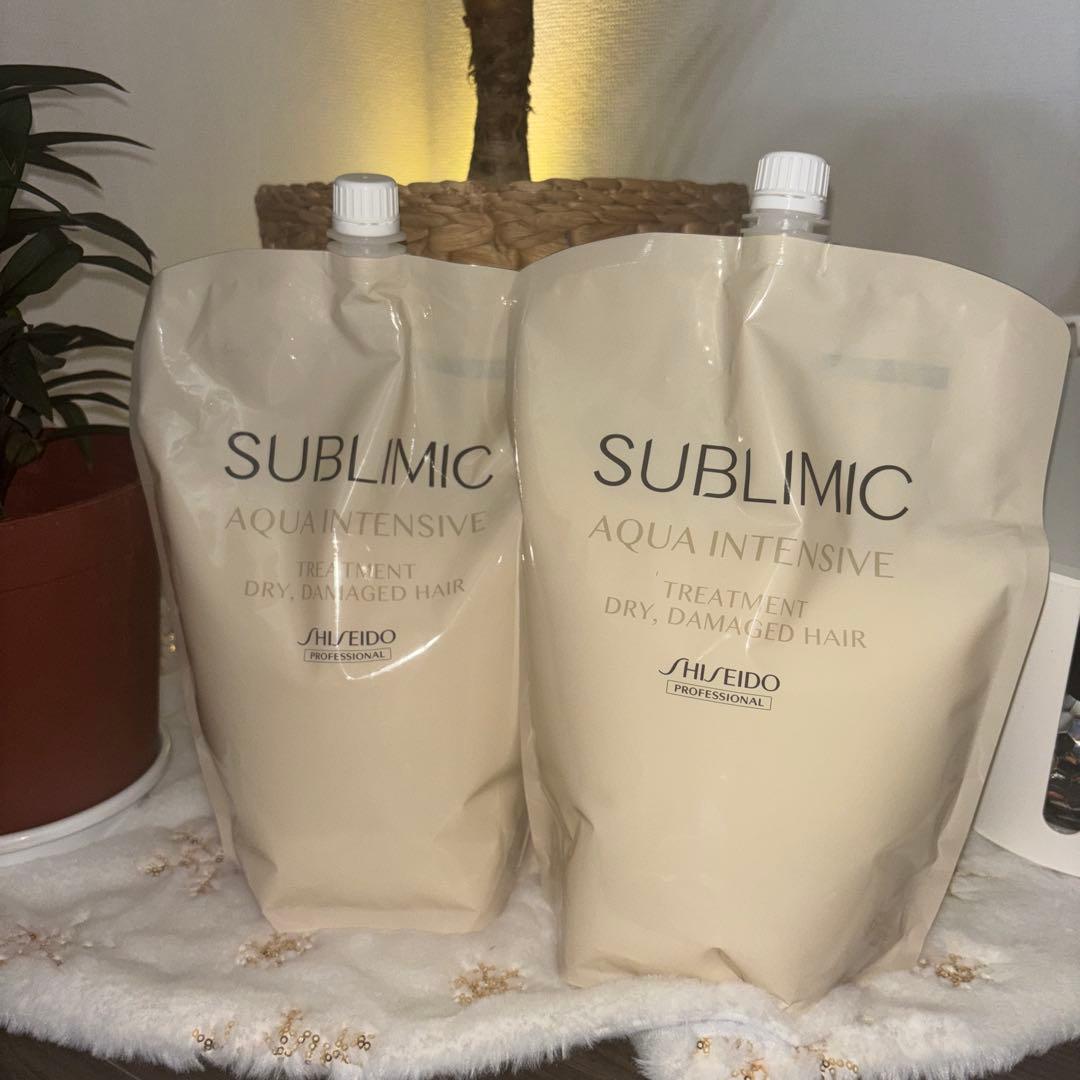 SHISEIDO SUBLIMIC AQUA INTENSIVE トリートメント