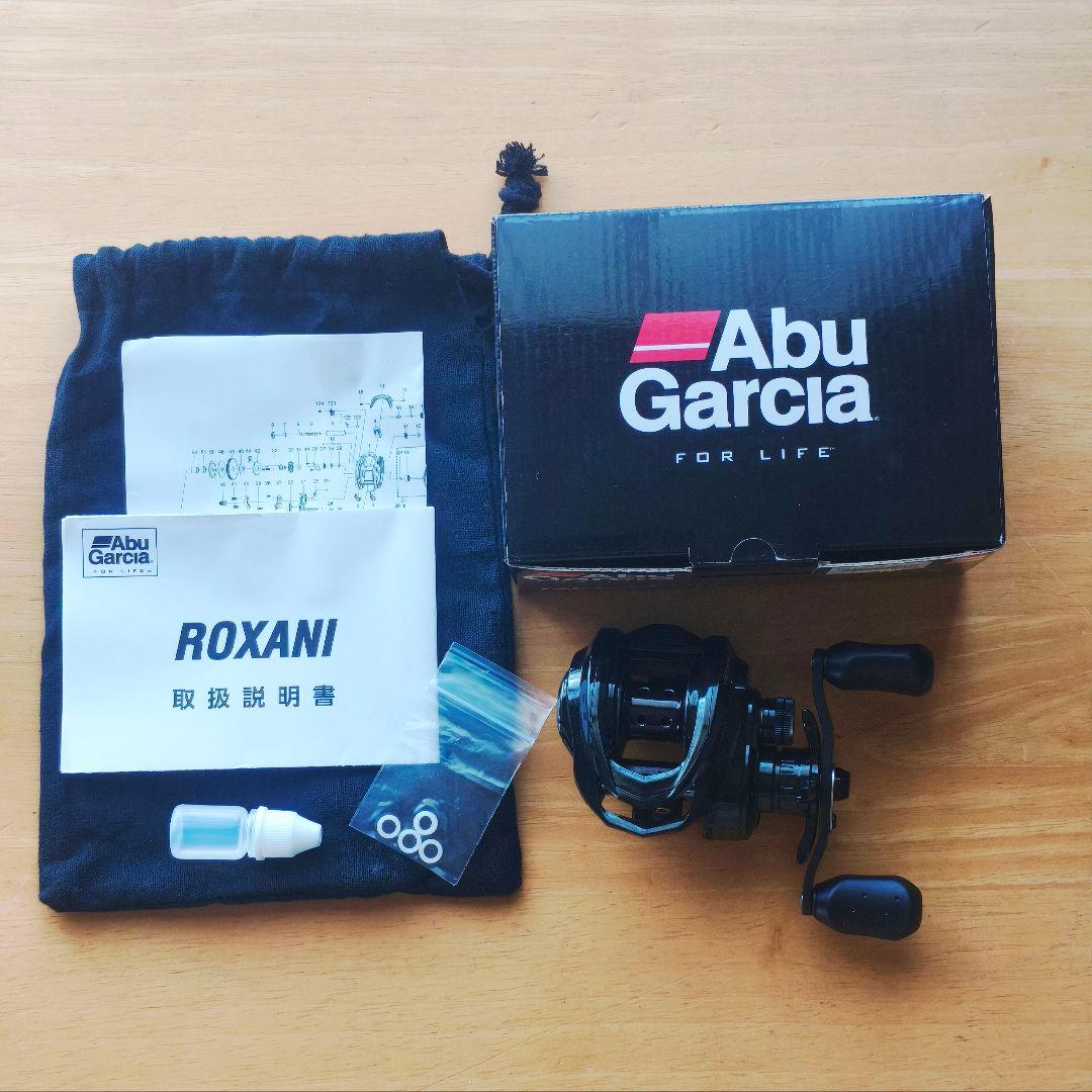 Abu Garcia ROXANI 7-L ベイトリール美品キズ1個有