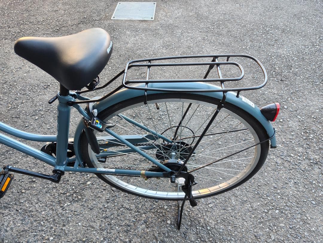 【美品・手渡し限定】自転車 ブルーグレー [外装6段 /27インチ]