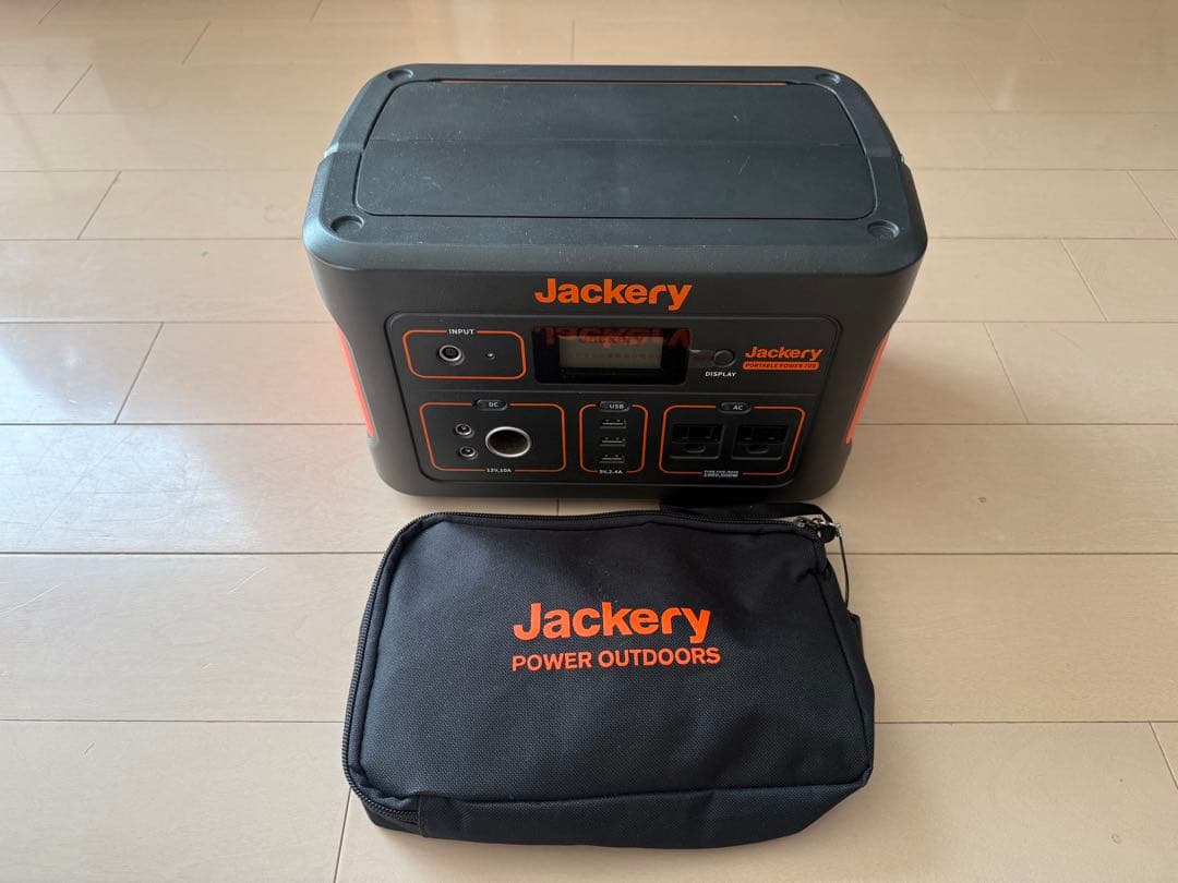 Jackery ポータブル電源 700 キャンプ 防災 災害 備え