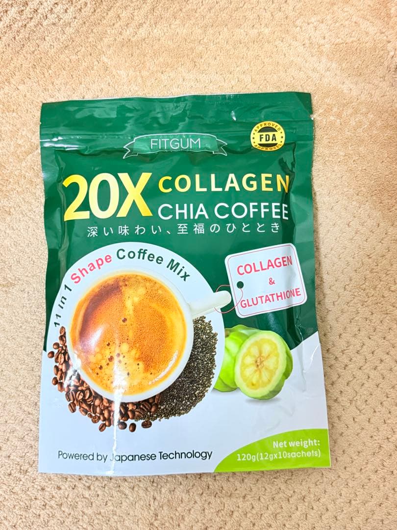 コーヒー SAKURA only/ 20X COLLAGEN COFFEE10pack