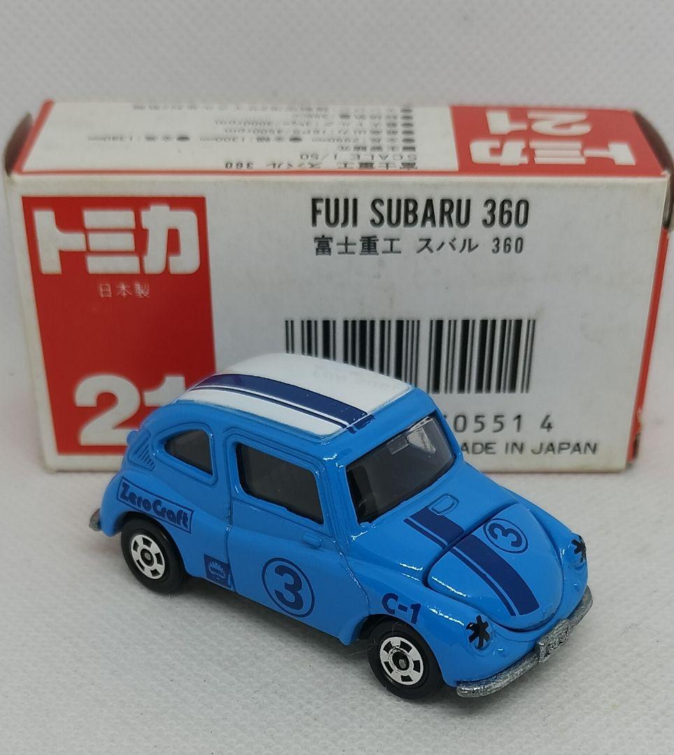 《赤箱トミカ21-4-37》スバル360【ゼロクラフト特注】未使用超美品