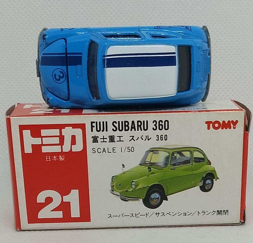 《赤箱トミカ21-4-37》スバル360【ゼロクラフト特注】未使用超美品