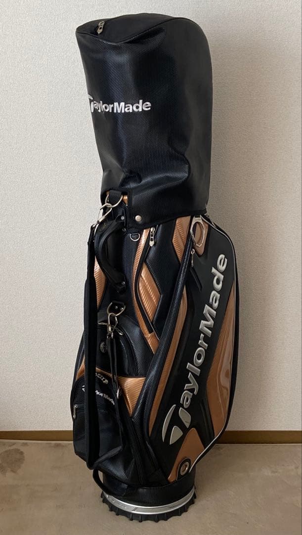 TaylorMade テーラーメイド キャディバッグ ブラック ブラウン