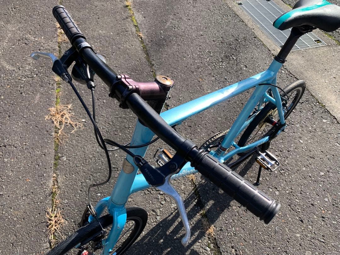 【即乘】送料無料 KhodaaBloomミニベロ RAIL小径車クロスバイク9速