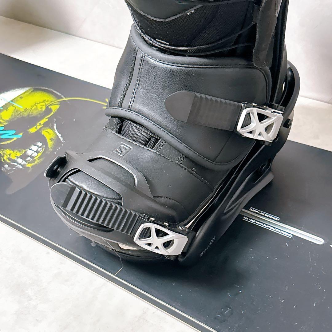 バートン INSTIGATOR 2021　145 ボード　3点セット　Wax済