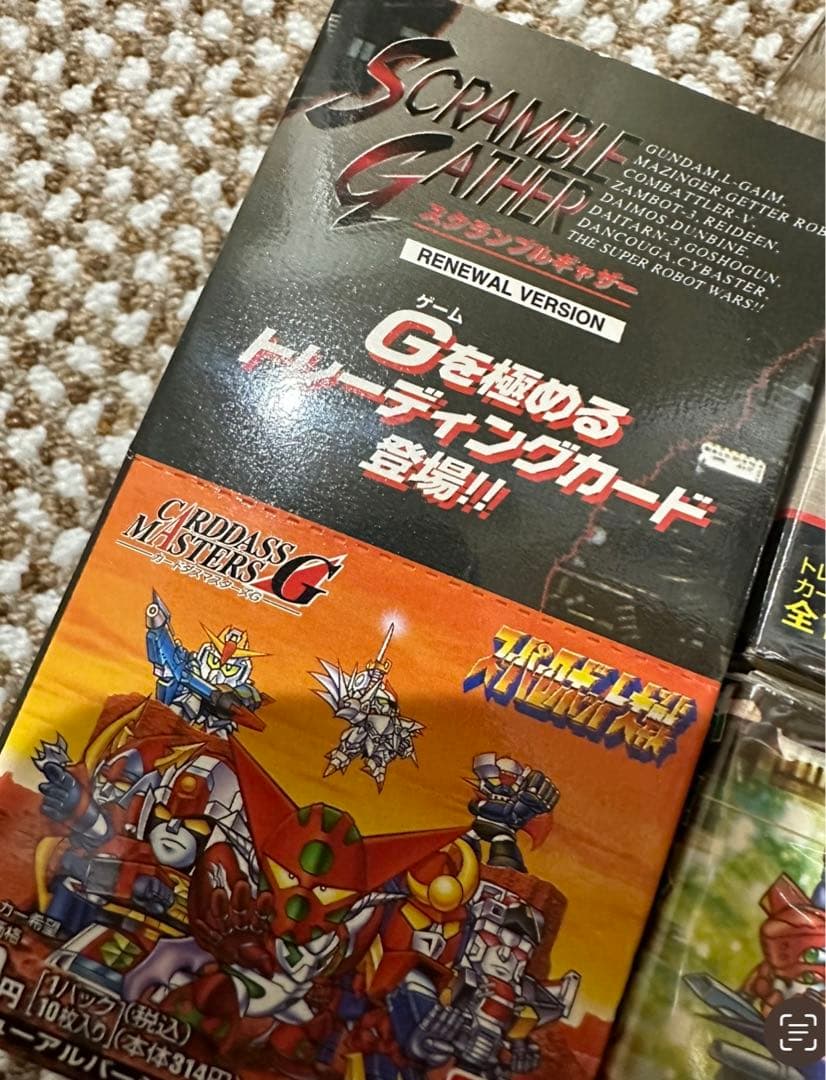 激レア　スーパーロボット大戦スクランブルギャザーscramble gather