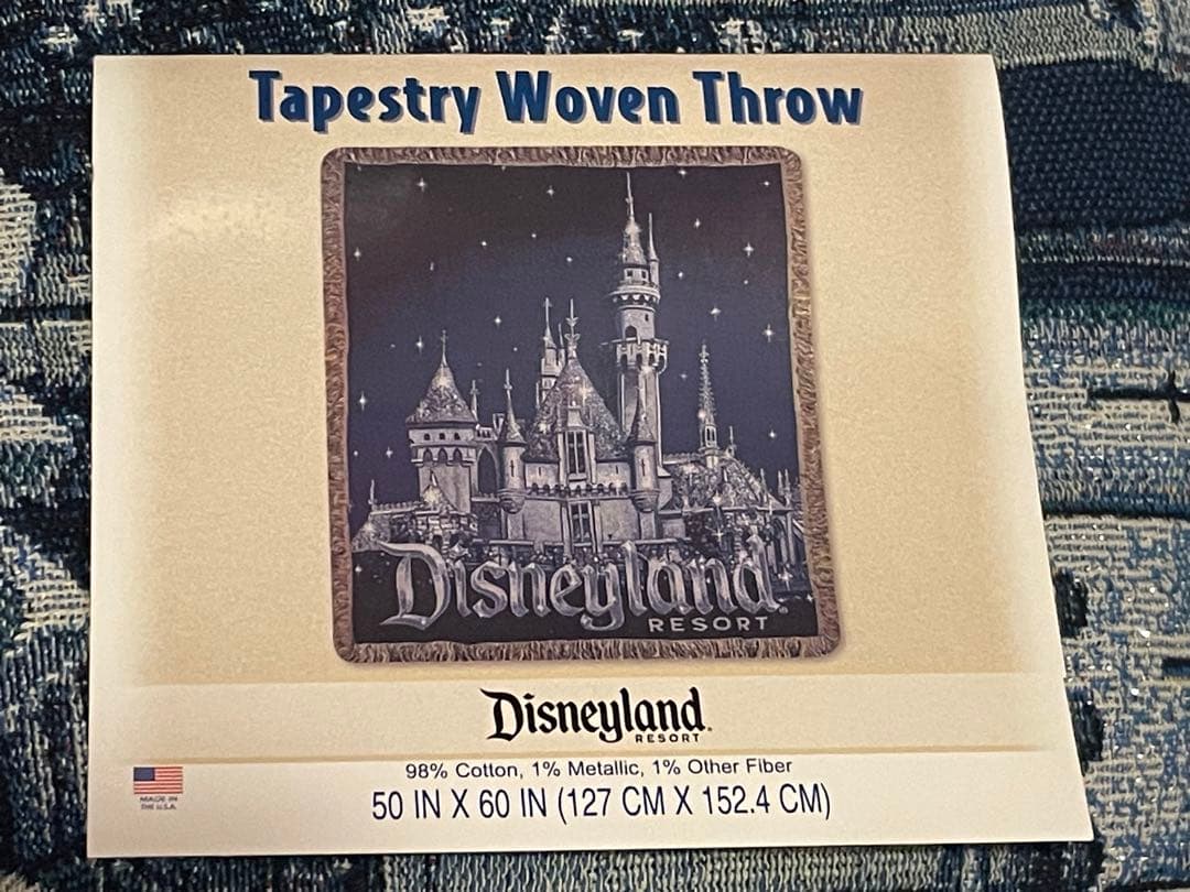 ディズニー　ディズニーランド　海外　アメリカ　タペストリー　新品　未使用　限定