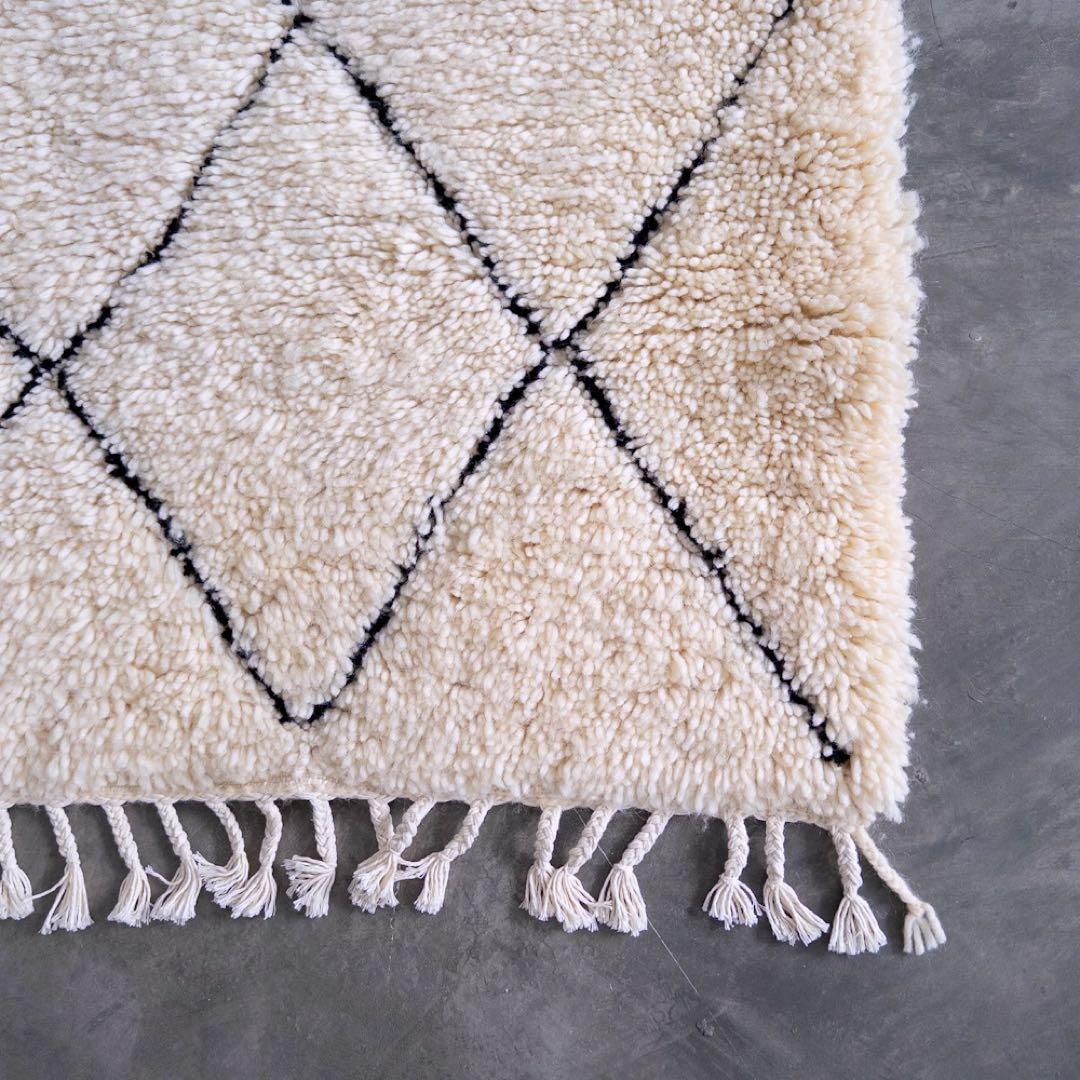 ベニワレン モロッコラグ 新品 玄関マット トライバルラグ