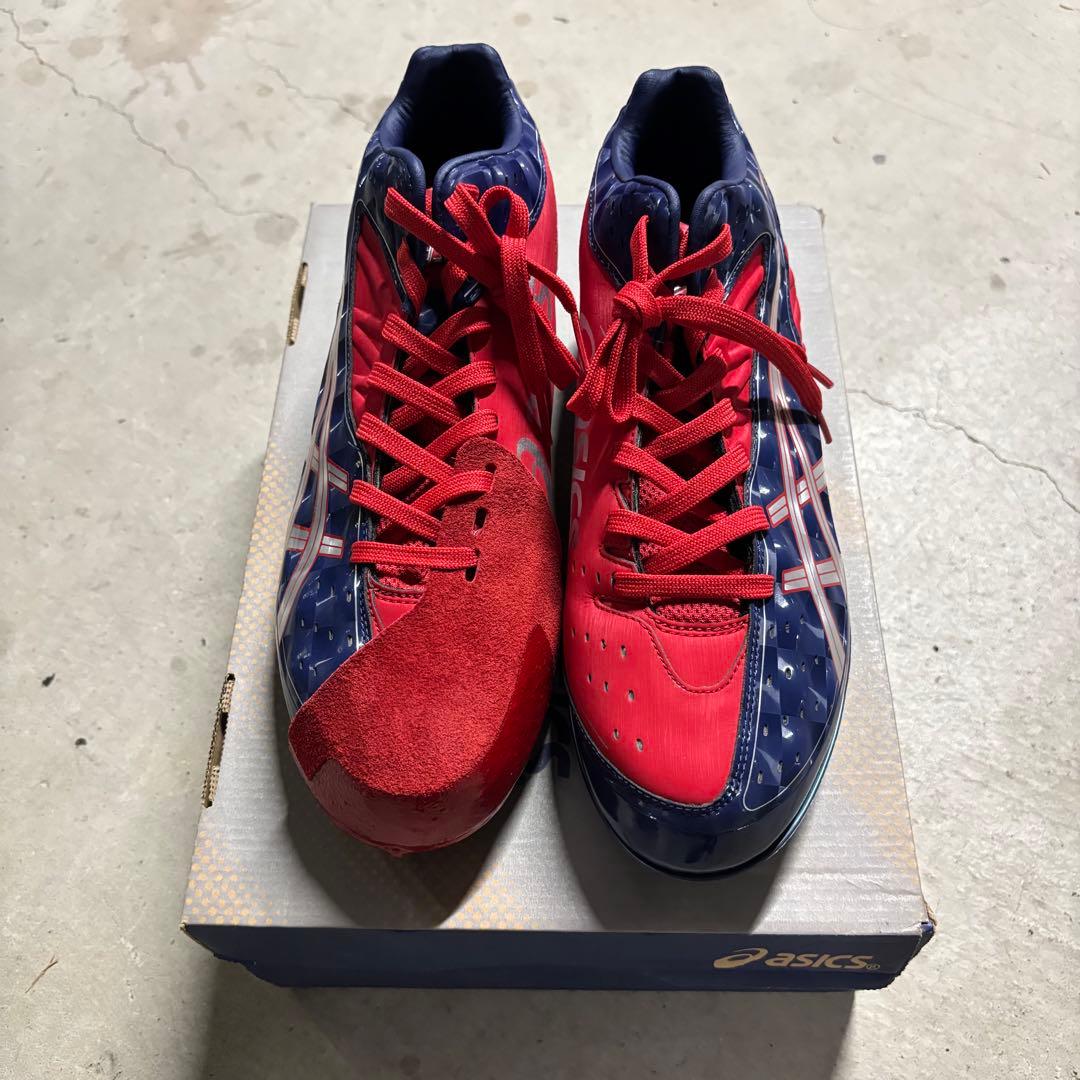 新品　asics アシックス　野球　スパイク　27cm SFS701