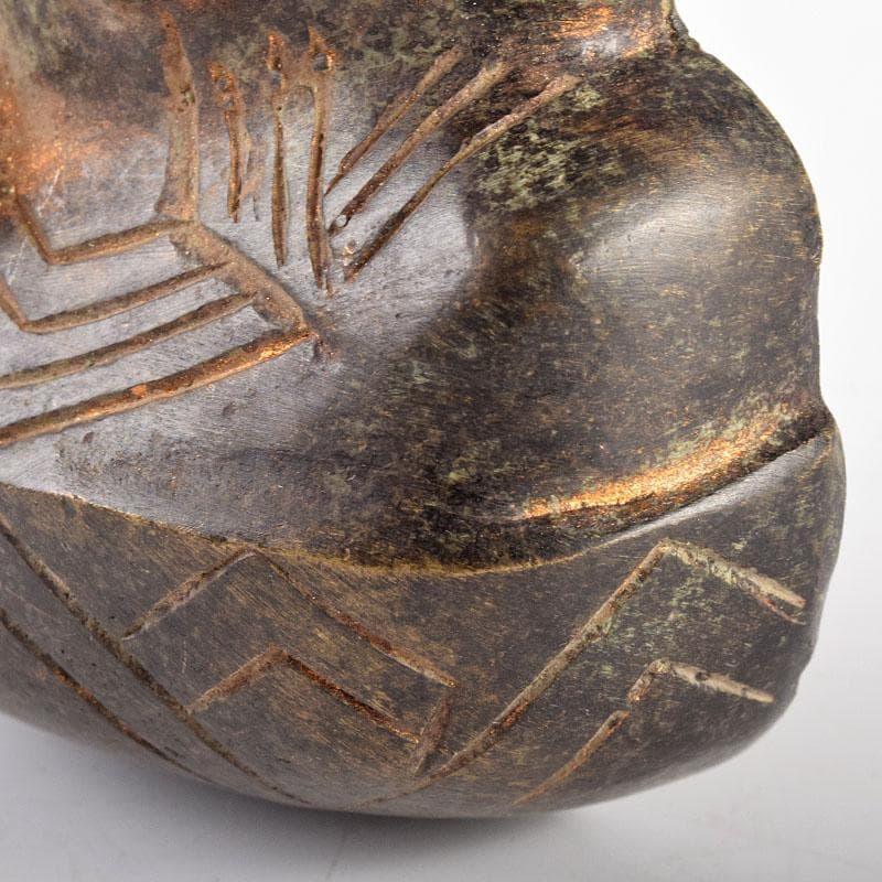 仏教美術　古銅鍍金　観音坐像　仏像　壁掛　時代箱付　D　R4885