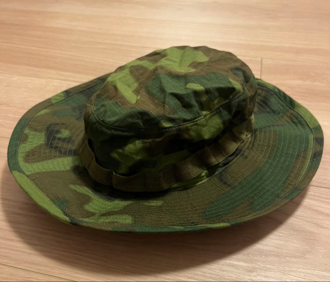 未使用品 米軍実物 60's ERDL ジャングルハット デッドストック