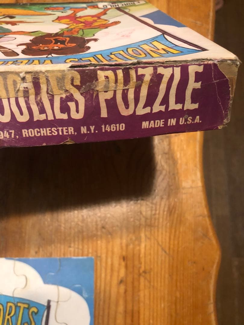 ホラー　モンスター　70s 幽霊城のドボチョン一家　ビンテージ　ジグゾーパズル