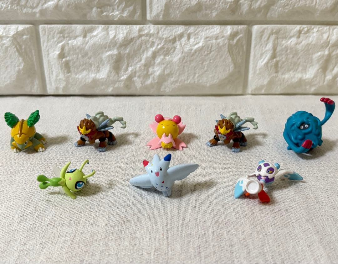 ポケモン　クリッピングフィギュア　8体　まとめ売り　激レア　ユキメノコ
