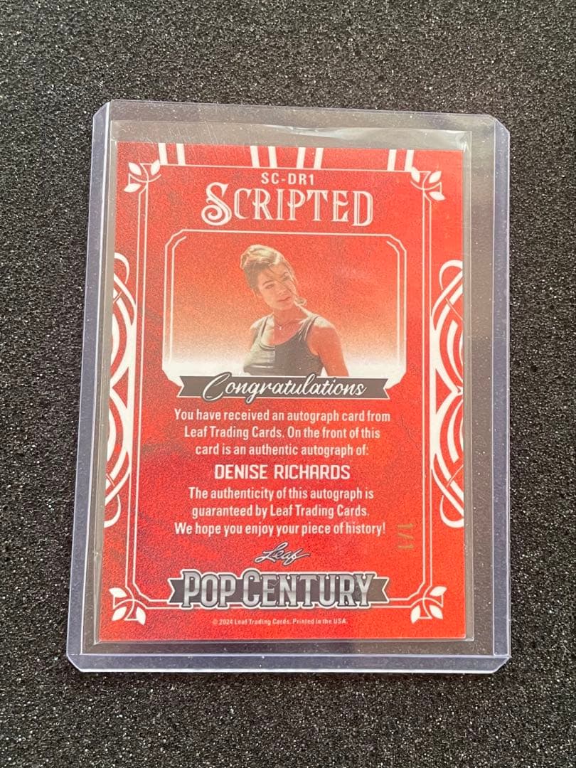 Leaf Pop Century Denise Richards 直筆サイン