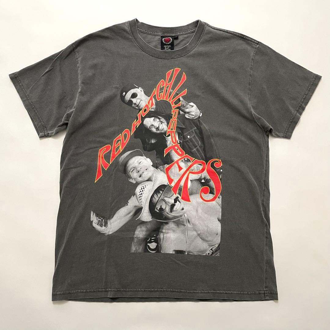 Red Hot Chili Peppers 2023 Tシャツ XL 黒 グレー